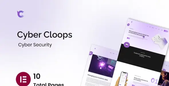 Cyber Cloop – Cyber Security Elementor Template Kits