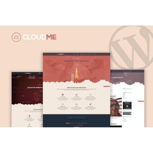 Cloudme Host - WordPress Hosting Theme